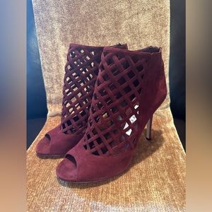 Gorgeous Jimmy Choo Burgundy Booties